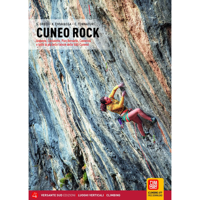 Cuneo Rock Climbing Guidebook and Topo